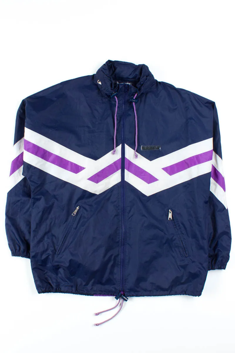 90s Adidas Windbreaker w/ Drawstring