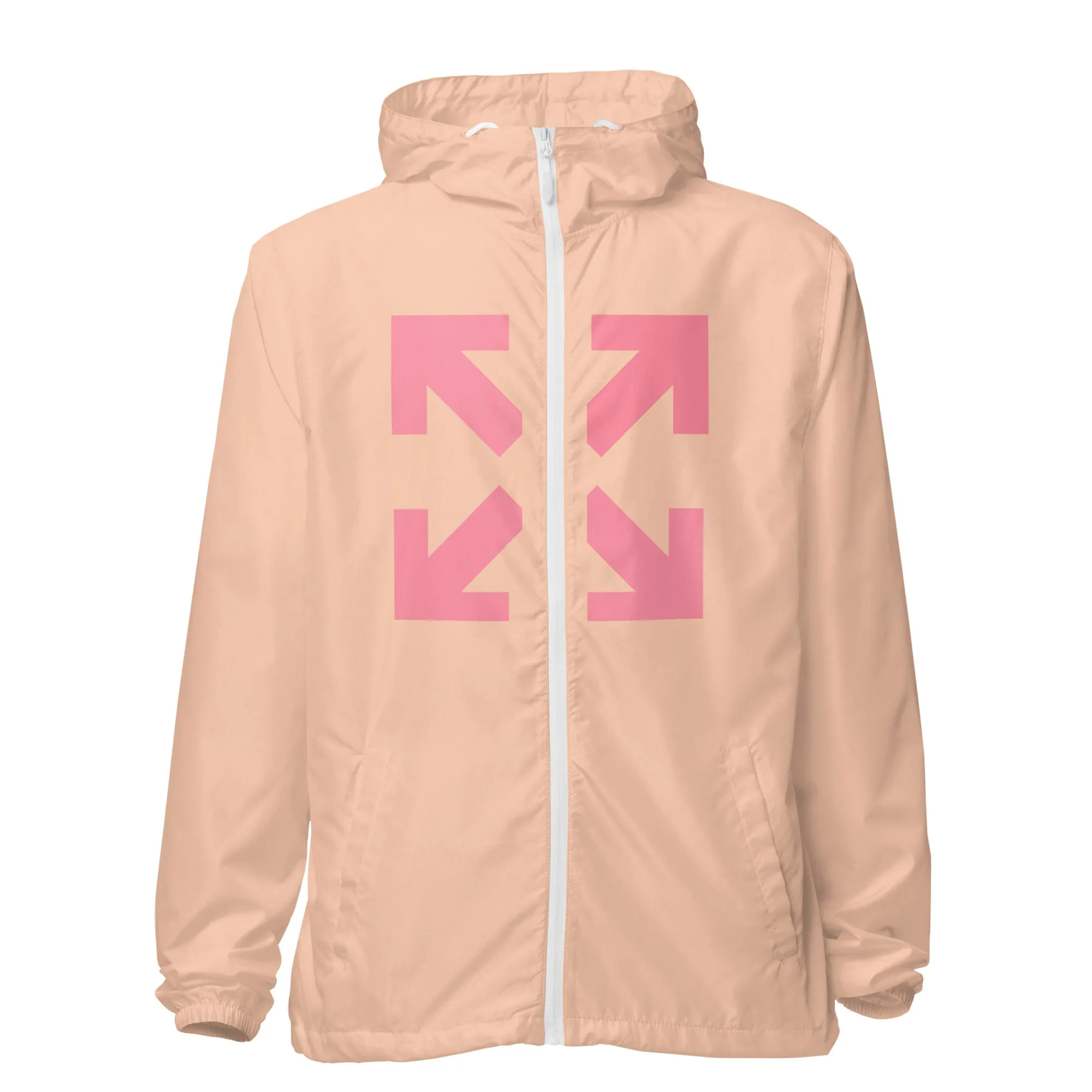 Black Mogul Coral Reef Unisex lightweight zip up windbreaker