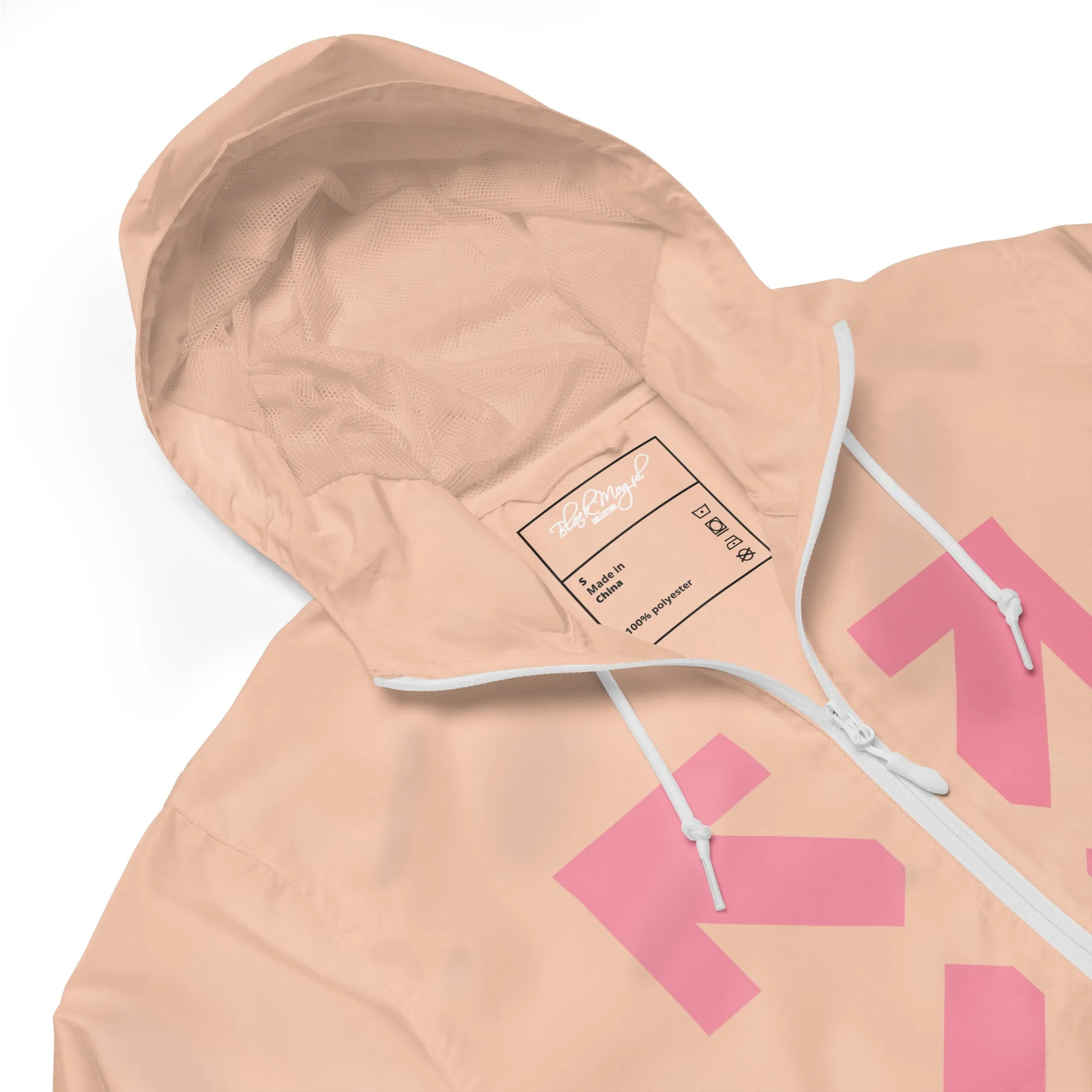 Black Mogul Coral Reef Unisex lightweight zip up windbreaker