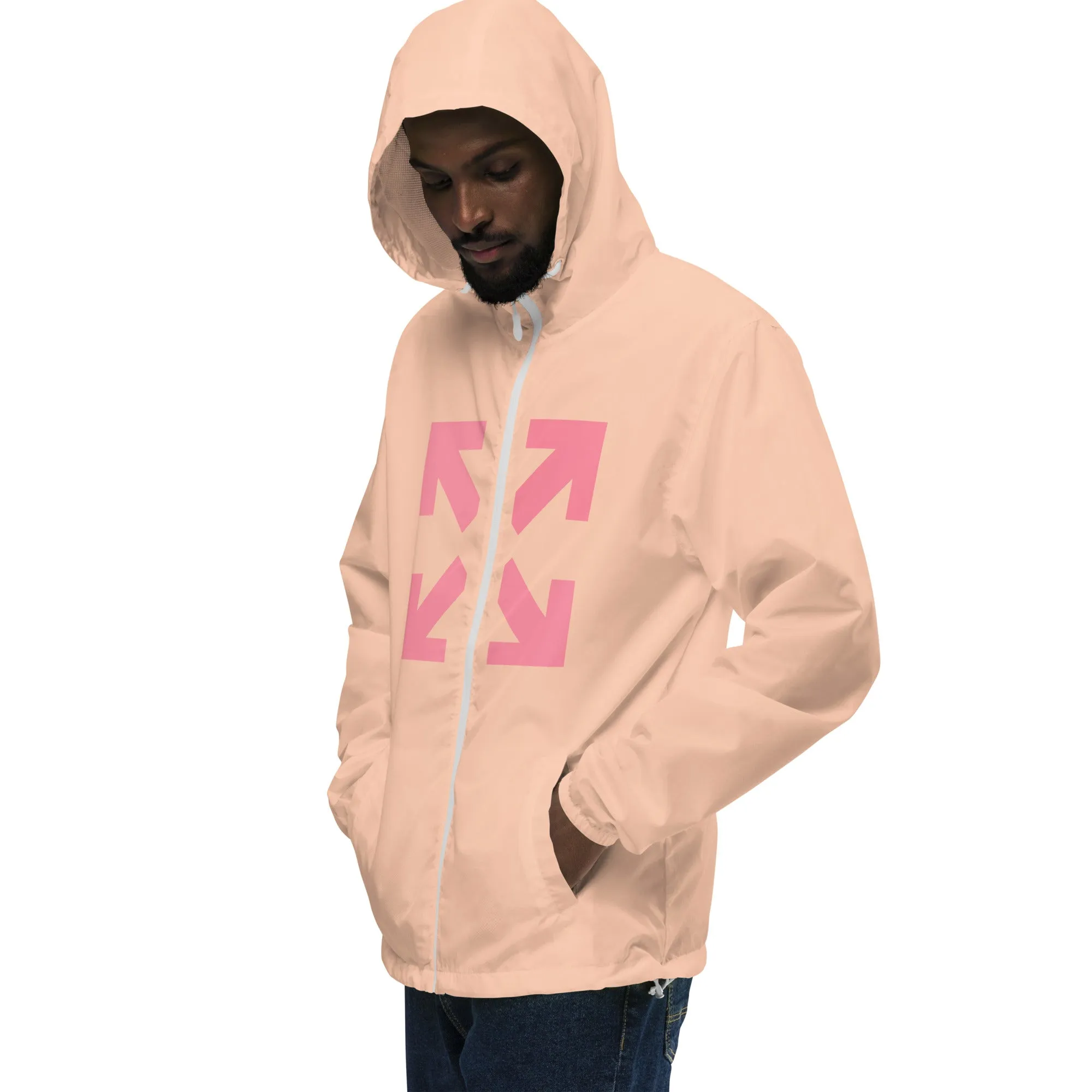 Black Mogul Coral Reef Unisex lightweight zip up windbreaker