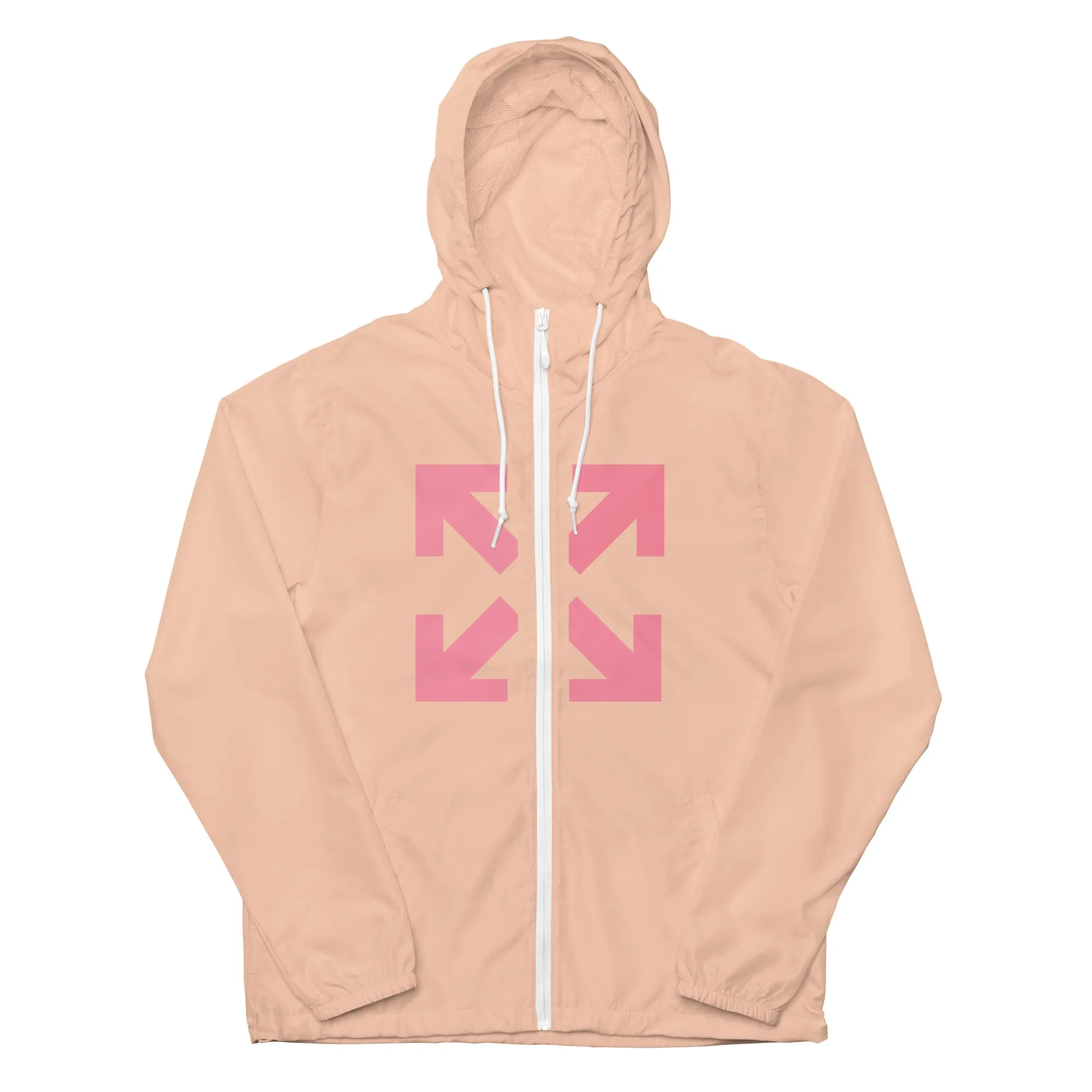 Black Mogul Coral Reef Unisex lightweight zip up windbreaker