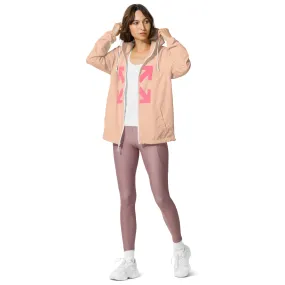 Black Mogul Coral Reef Unisex lightweight zip up windbreaker