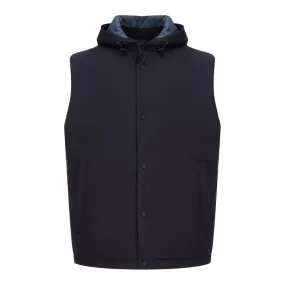 Blue Nylon Vest