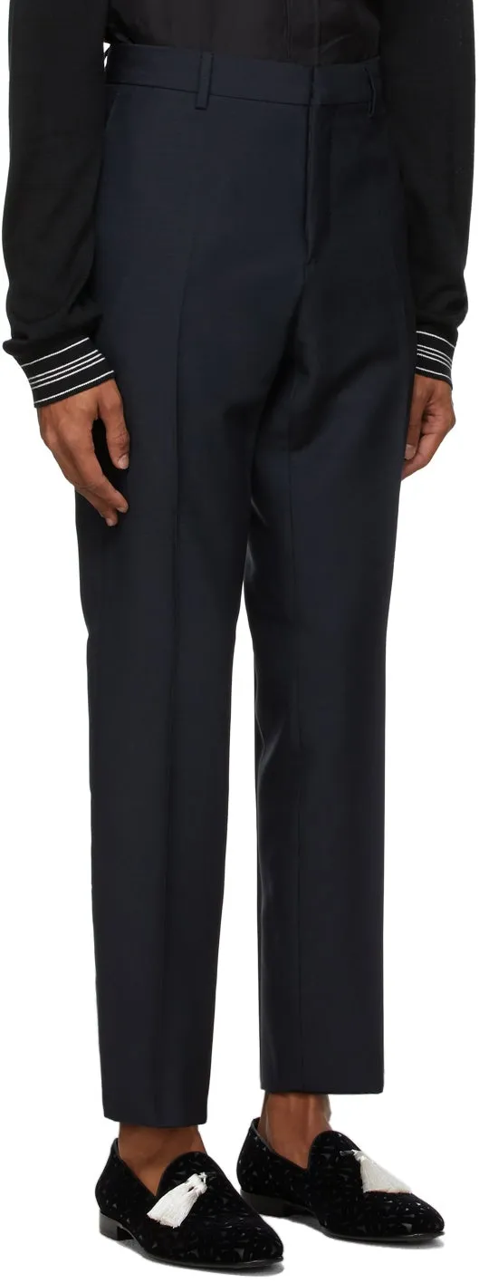 Burberry Blue Slim Suit