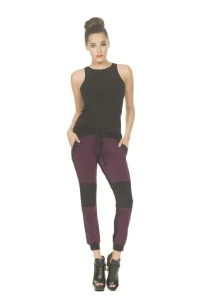 Drawstring Two Tone Pocket Jogger
