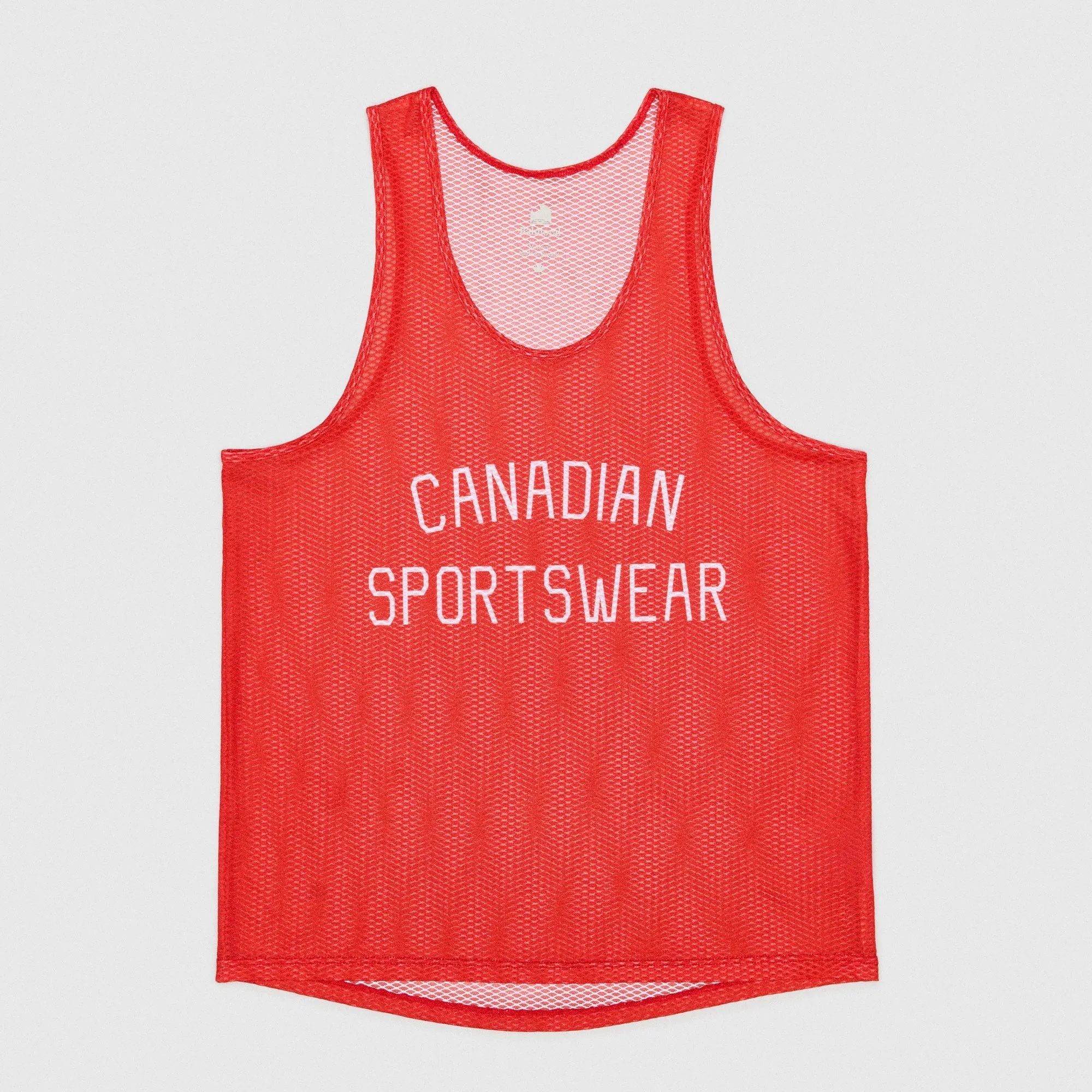Eldridge Tank Top - Canadian Red / White
