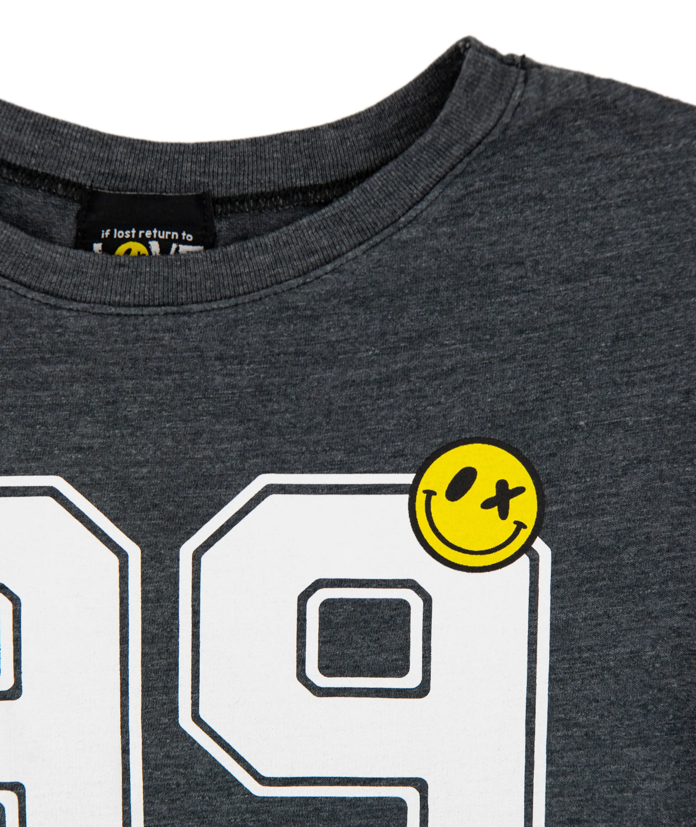 Love Junkie Girls 99 Tee Charcoal