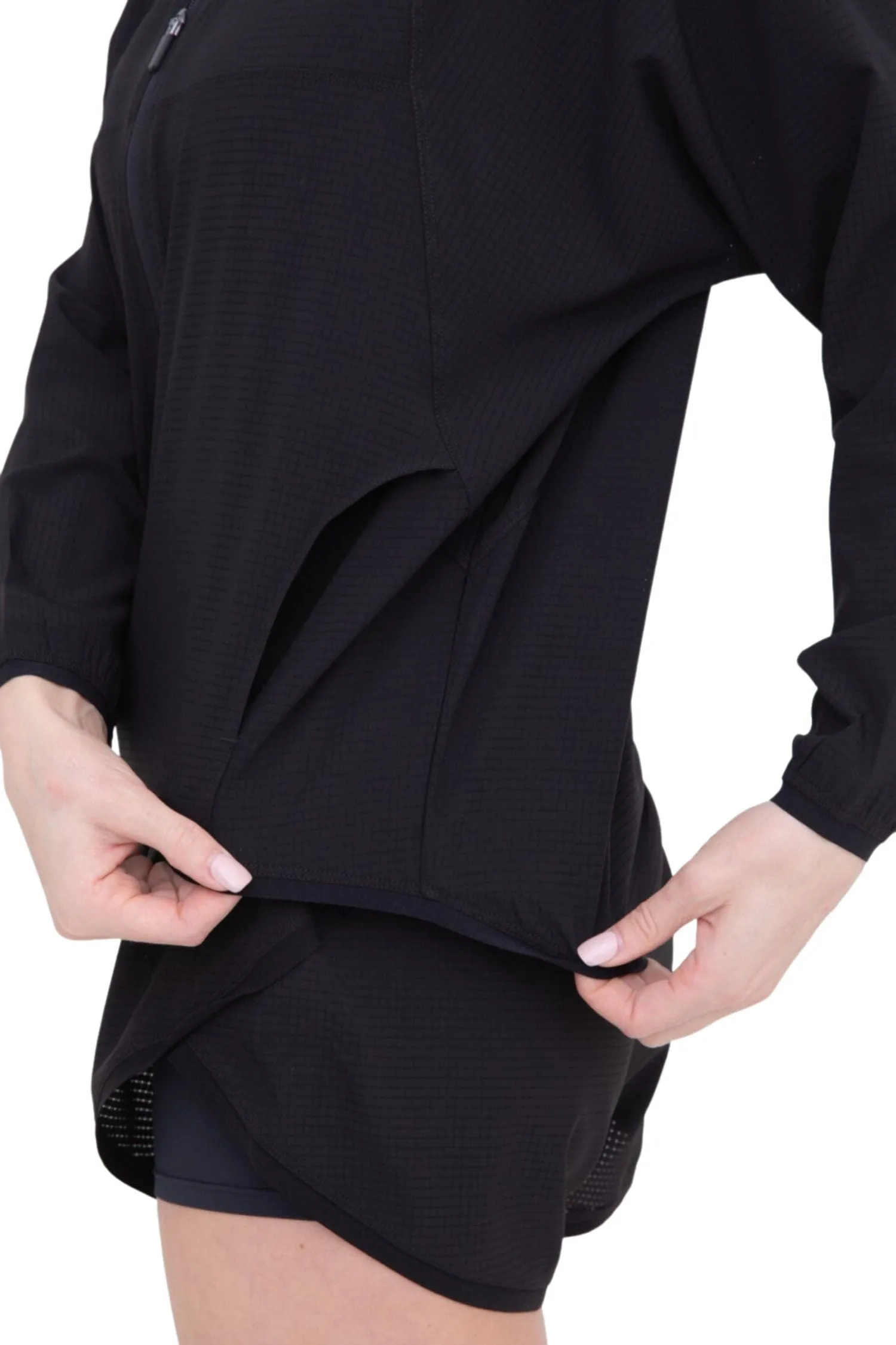 Mock Neck Running Jacket