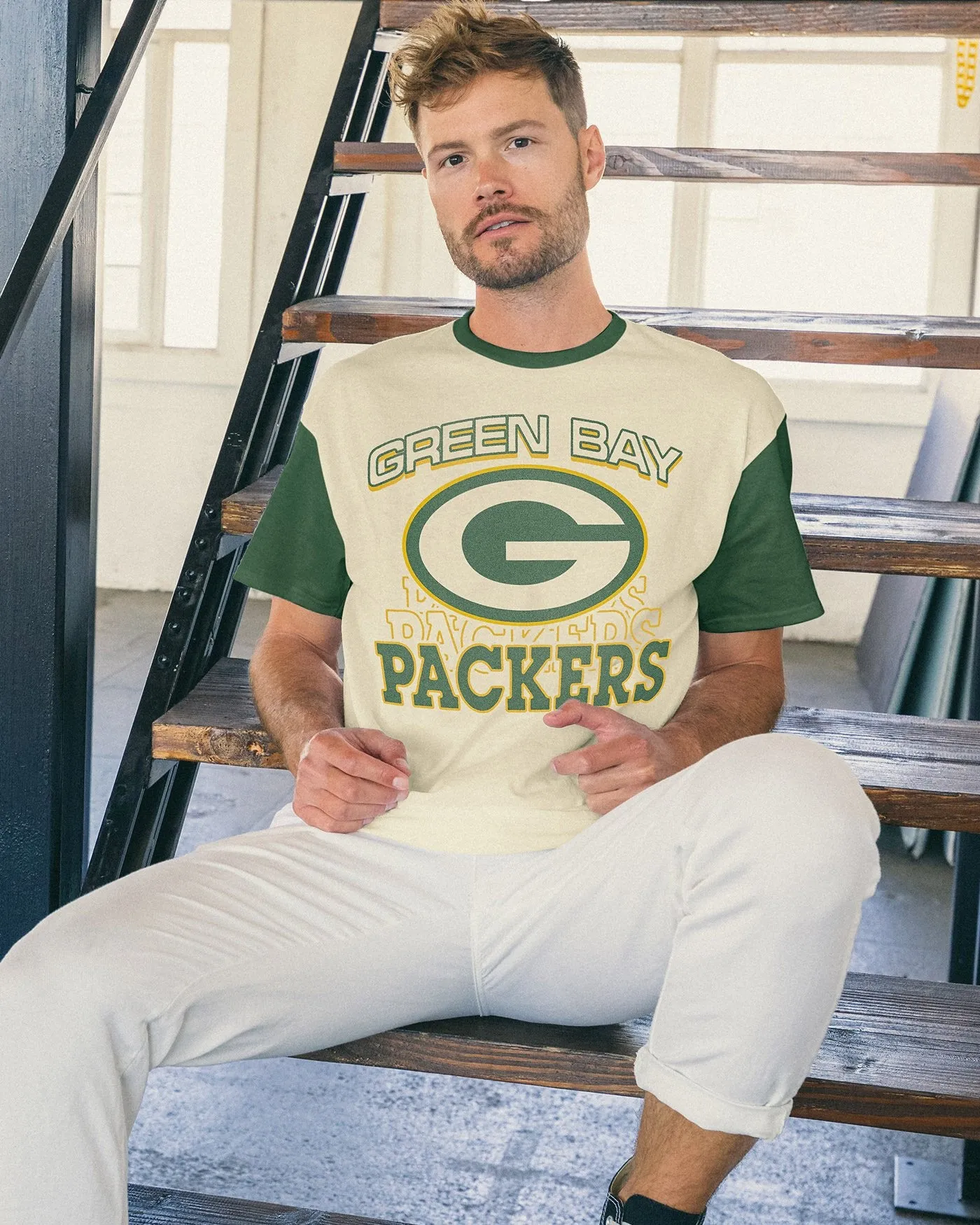 NFL Green Bay Packers Colorblock Tee
