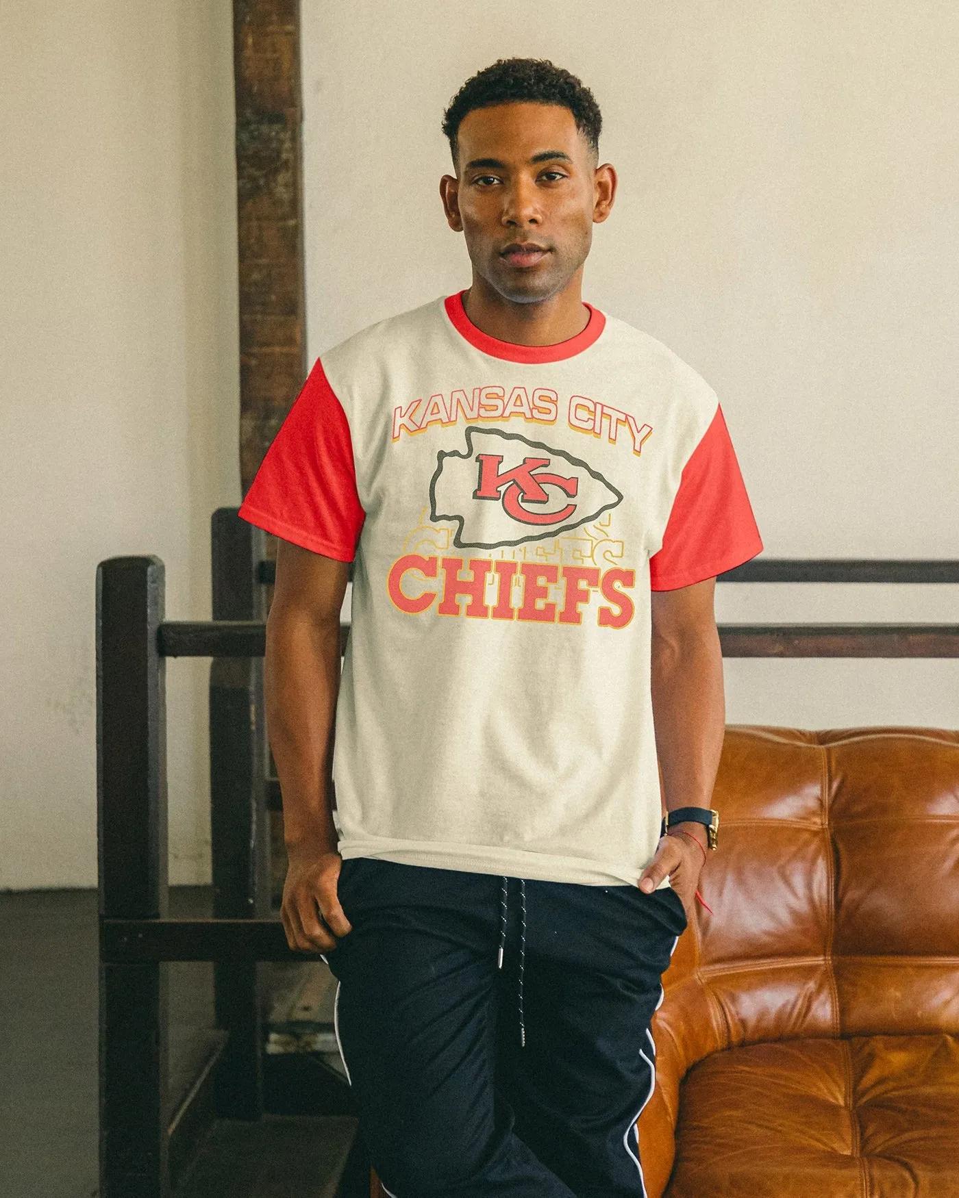 NFL Kansas City Chiefs Colorblock Tee